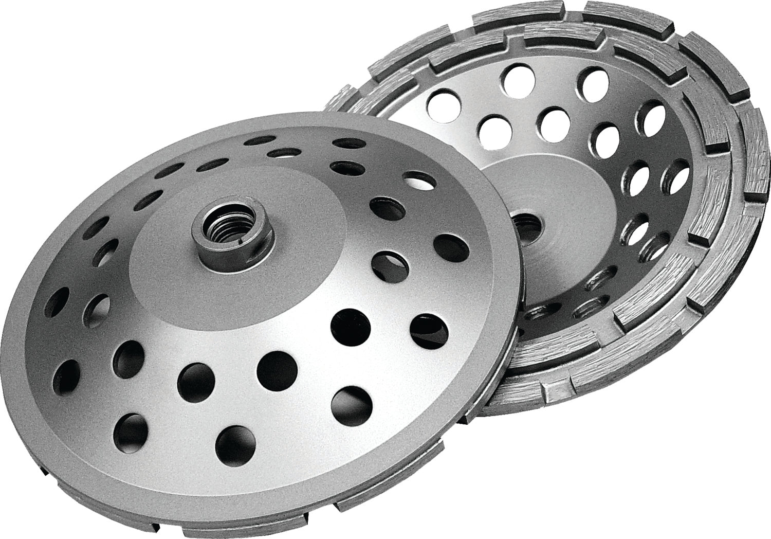 4-1/2" x 5/8"-11 Delux-Cut Double Row Cup Grinder