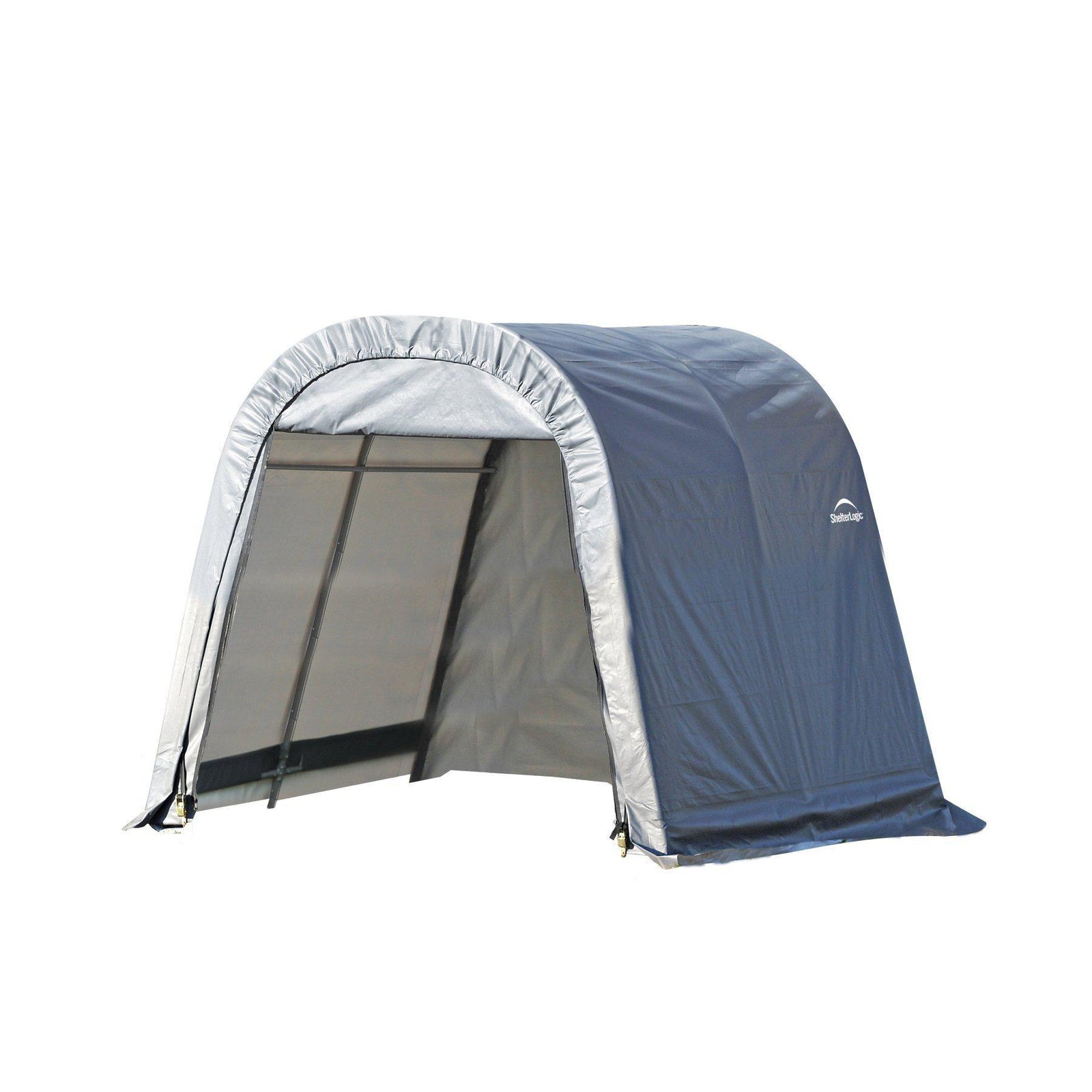 ShelterLogic 77813 Grey 10'x12'x8' Round Style Shelter