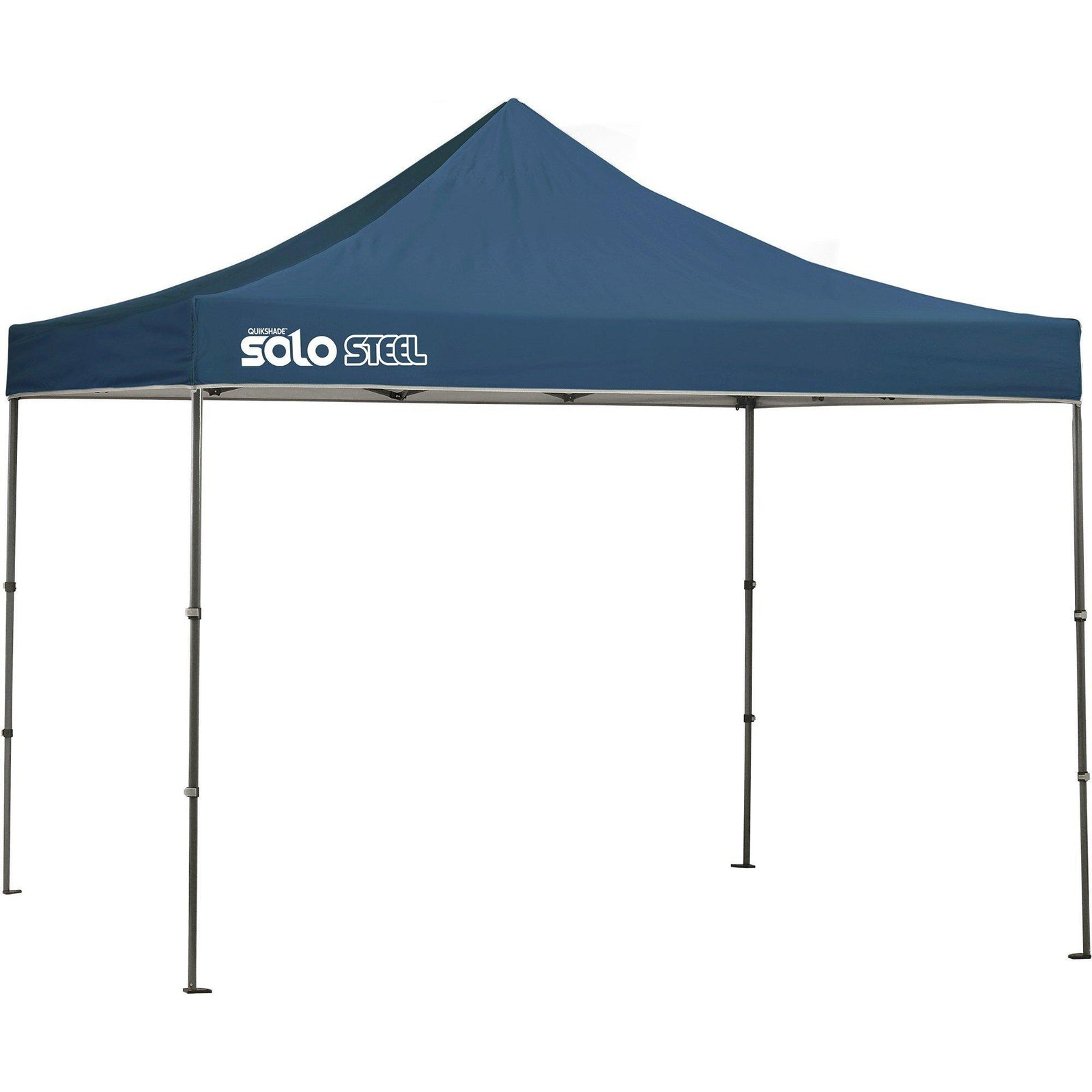 Quik Shade Solo Steel 100 10 x 10 ft. Straight Leg Canopy, Midnight Blue