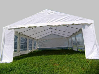 Heavy Duty Commercial 16 x 26 Ft White Tent Canopy with Shelter for Pa
