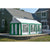 ShelterLogic Enclosure Kit with Windows, Green/White, 10 x 20 ft. (Party Tent Cover and Frame Sold Separately)
