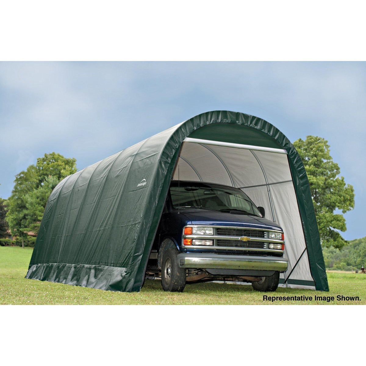 ShelterLogic 12 x 24 ft. SUV/Boat Canopy Carport