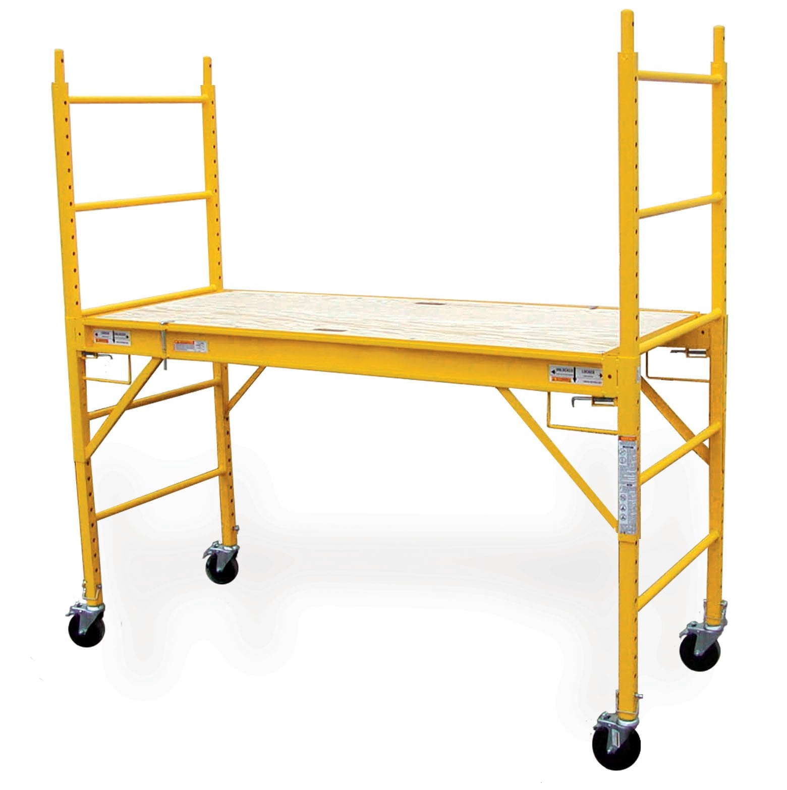 6 Foot Multi Purpose Rolling Scaffolding 1000-LB Capacity