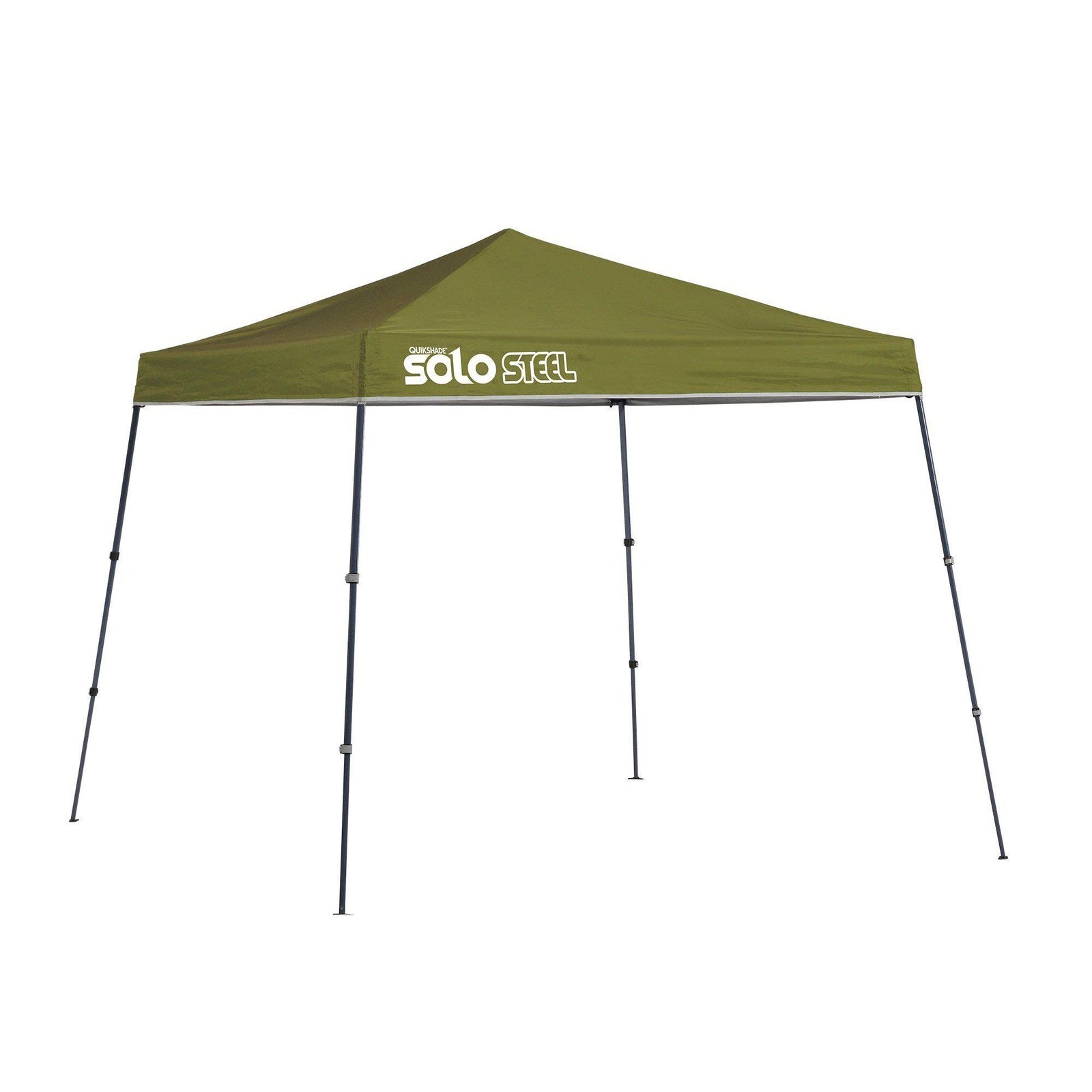 Quik Shade Solo Steel 9 x 9 ft. Slant Leg Canopy, Olive
