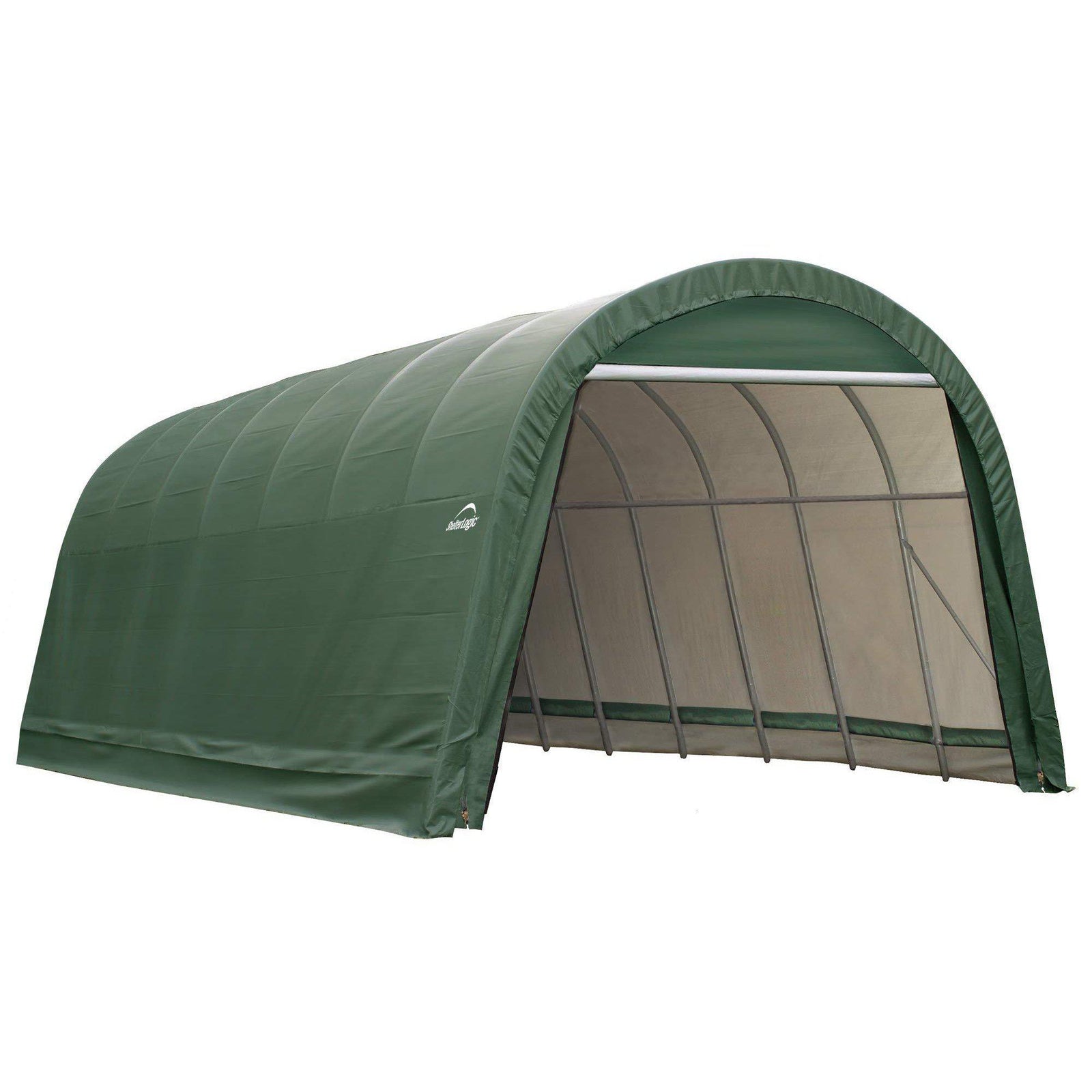 ShelterLogic Garage 15 x 20 x 12  Round Standard Green
