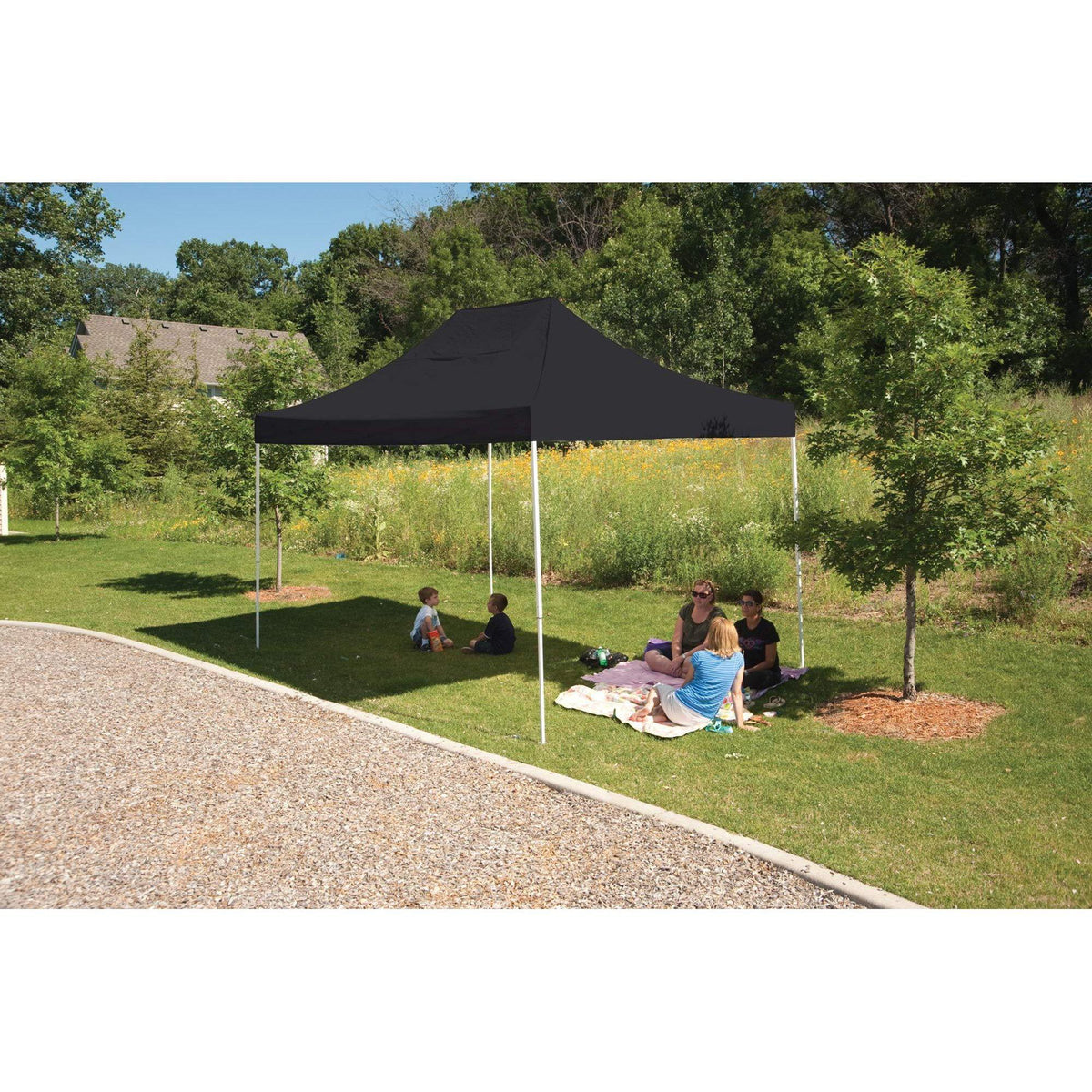 ShelterLogic Straight Leg Pop-Up Canopy with Roller Bag, 10 x 15 ft.