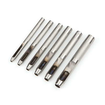 Round Hollow Punch Set Hand Tools Hole Punching Leather Gasket