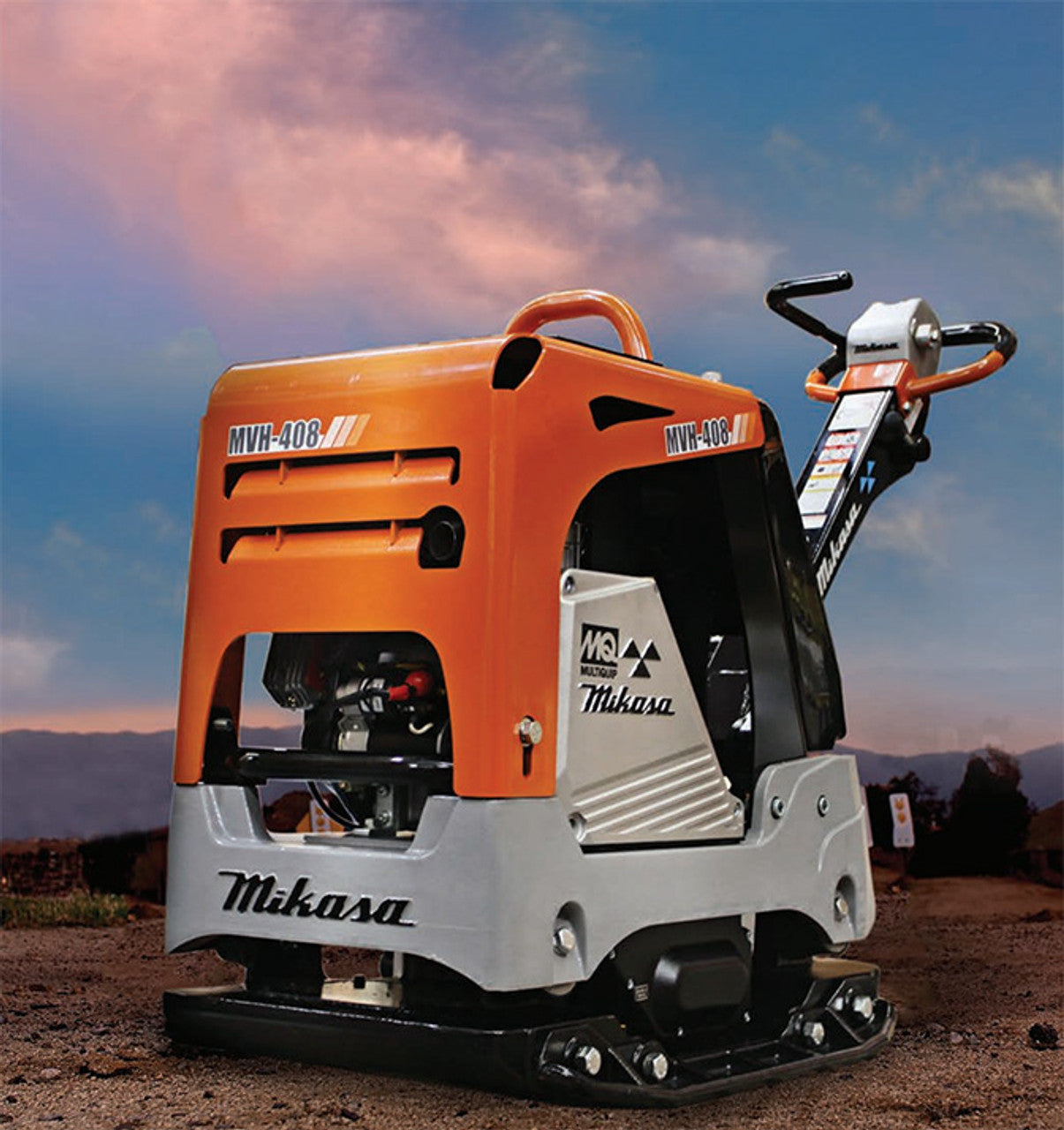 Mikasa Reversible Plate Compactor Honda GX200 17 wide